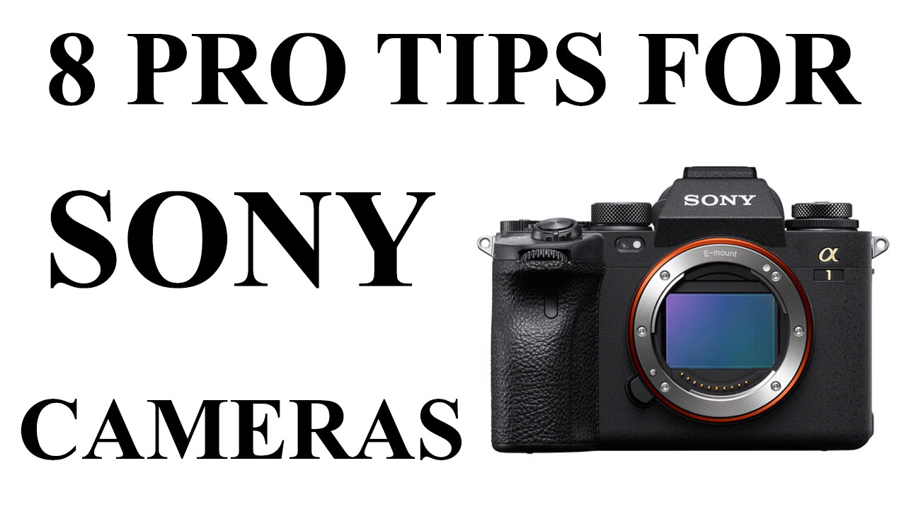 8 Pro Tips for Sony Mirrorless Cameras – Sony A1 – Sony A7RIV – A9 – A9II -A7S3 – A73